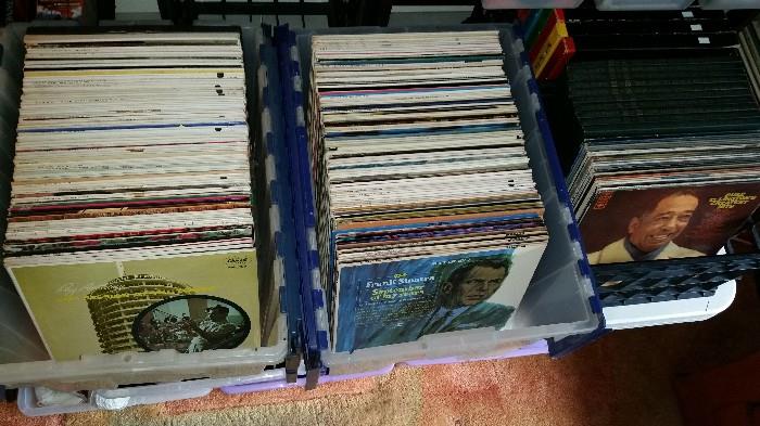 Lots of vintage LP's, CD's, Video's, VHS & Cassettes.  Most in excellent shape.