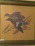 Needlepoint ducks