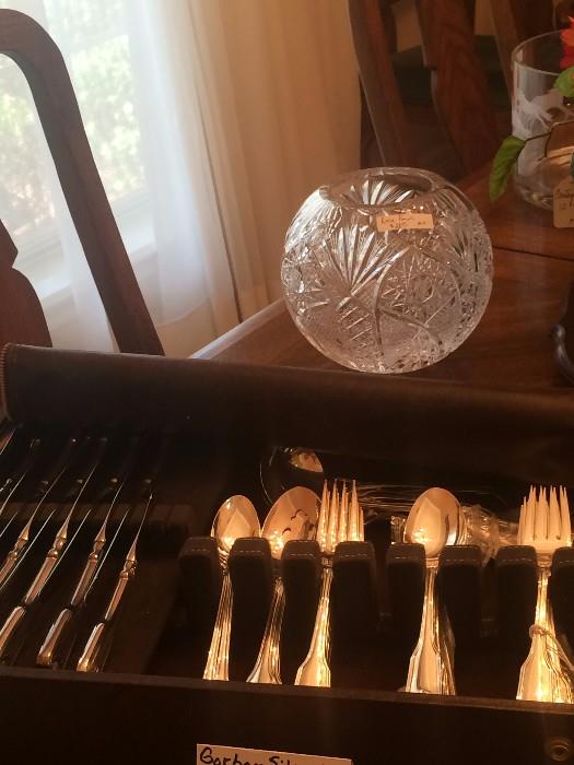 Gorham silver pate - service for 10 (only 8 ice tea spoons)