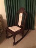 Antique rocker