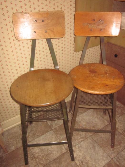 Industrial chairs, drafting  chairs