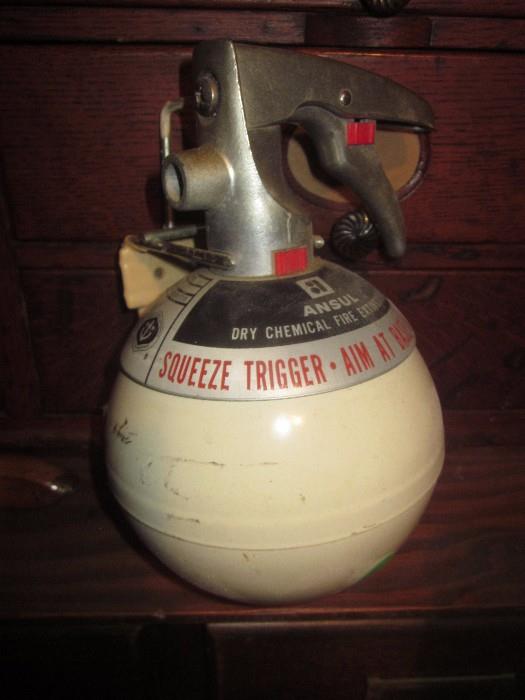 vintage fire Extinguisher 