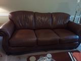 Leather sofa