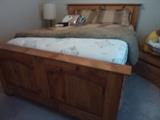 Queen bed by Eddie Bauer