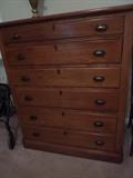 Antique solid wood chest - very nice, must see!