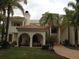 French Mediterranean filled with high end designer furniture, indoor and outdoor. Beverly Hills Estate in Chatsworth