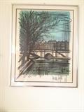 Bernard buffet lithography
