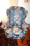 Thomasville upholstered wingback chair (1 of 2)