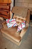 Upholstered recliner