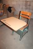 Vintage school desk