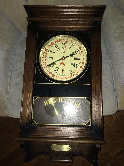 Vintage Regulator clock
