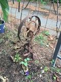 Outdoor garden art