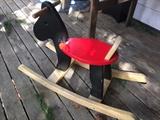 Childs rocking horse