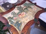 Mounted Salt and Flour painting