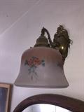Antique Globe, fixture not for sale