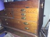 Chest Made by Local artist Mike Hurt