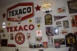 Texaco Two Sided Porcelain-Very large sign