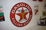 Texaco Porcelain Round Sign