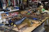 Tools, Bike Seats, Vintage Planer, Vintage double saw and more