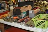 Levels, Hand tools, parts, electrical, trailer & RV small items