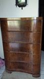 Curved front dresser - $50