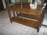 sofa table - $35
