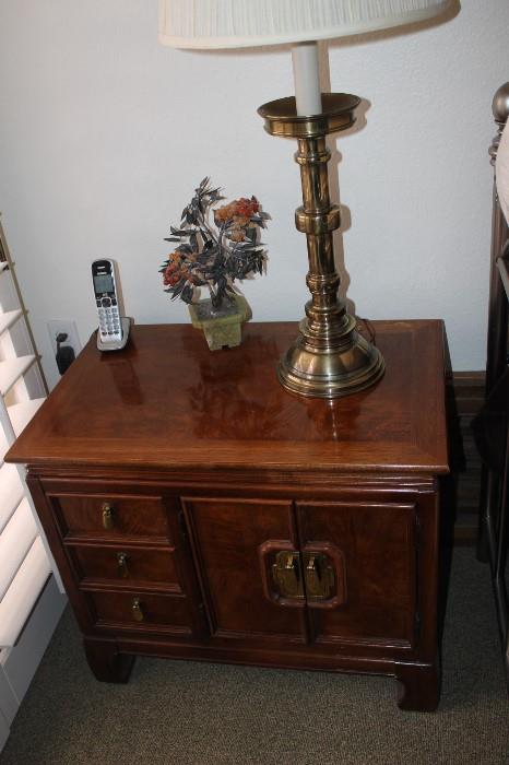 Thomasville cabinet/chest, with Asian theme.