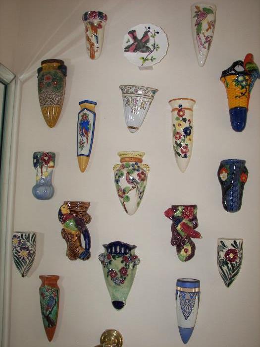 wonderful collection of wall pockets