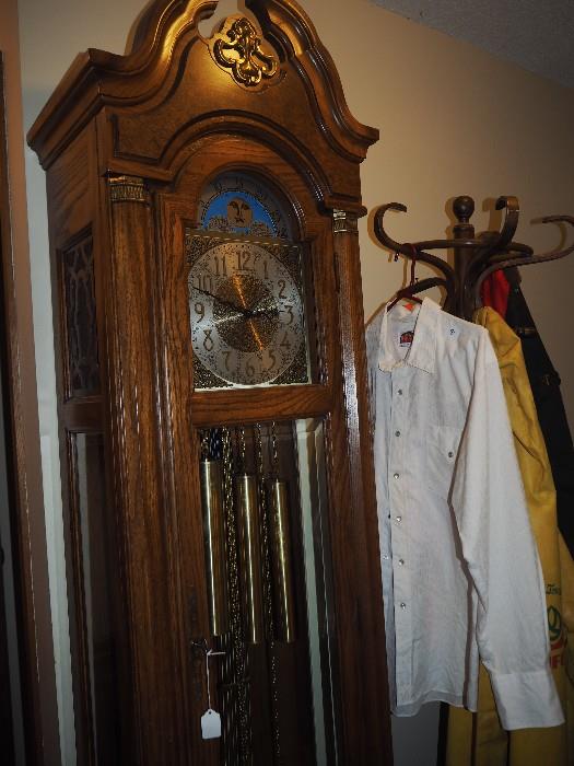 Pearl Grandfather Clock