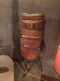 wood baskets