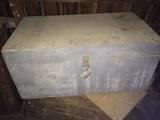 Old wood tool box