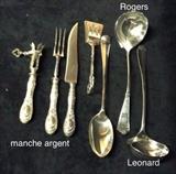 Manche Argent, Rogers & Leonard serving items