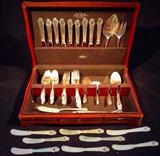 001: Frank W Smith Woodlily Sterling Flatware