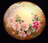 034: Hand Painted Haviland Limoge Plate