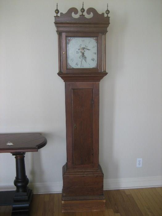 Circa. 1777 English 30 Hour Grandfather Clock 