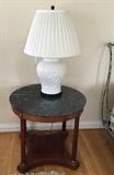 Marble Top Side Table