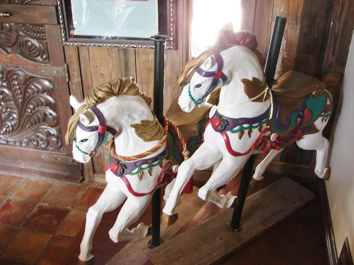 Two carousel horses remain from Sale #1. 35% off now.