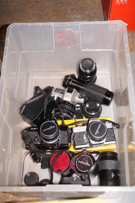 Camera Gear Minolta Lenses and Bodies