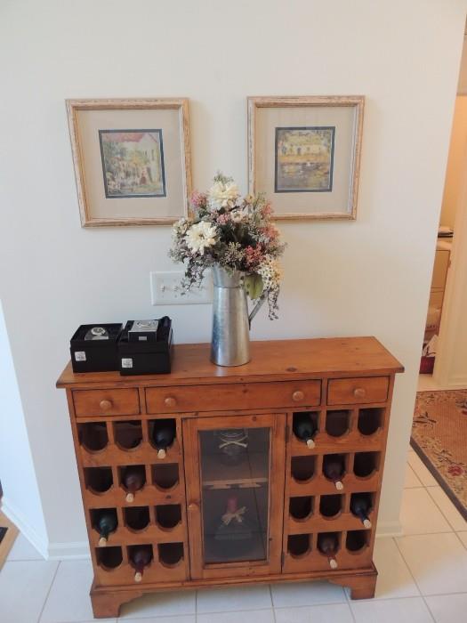 WarrenKimble's by Lexington wine cabinet