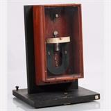 LOT 24 - A D'Arsonval Galvanometer
Dimensions: H: 10 3/8 W: 5 5/8 D: 4 in.
Est: $300-500

Description A D'Arsonval Galvanometer by Queen & Co., ca. 1900.
 

Proceeds to benefit the Case Western Reserve University Dayton Miller Scholarship Fund.