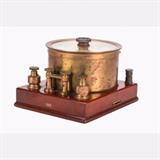 LOT 40 - A Roller-Smith Co. Torsion Direct Reading Wattmeter
Dimensions: H: 5 W: 8 D: 7 in.
Est: $200-400

Description A Roller-Smith Co. Torsion Direct Reading Wattmeter (20-40amps), Late 19th/Early 20th Century. 150 volts. Serial number 28932.
 

Proceeds to benefit the Case Western Reserve University Dayton Miller Scholarship Fund.