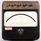 LOT 46 - A Jewell Precision Laboratory Standard DC Volt Meter
Dimensions: H: 4 1/4 W: 12 5/8 D: 12 in.
Est: $80-120

Description A Precision Laboratory Standard DC Volt Meter by Jewell Electrical Instrument Co., Chicago, 20th Century. 

Proceeds to benefit the Case Western Reserve University Dayton Miller Scholarship Fund.