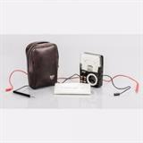 LOT 67 - A LaFayette Multi-Tester
Dimensions: H: 4 1/2 W: 3 in.
Est: $10-20

Description A LaFayette Multi-Tester CAC Volt, DC Volts, DC Amp Resistant and Decibels, Mid-20th Century. Having original leads and instructions. In a 'Kodak Pocket' tote.
 
