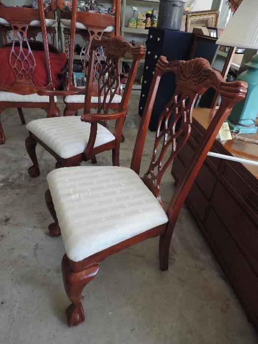 These chairs match dining room table