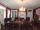 This is a picture for buyers for the house. Some items will not be in auction. Dining Room