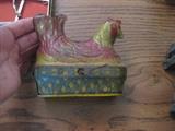 Metal windup rooster