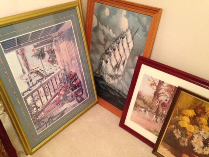 A large selection of Art