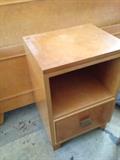4 piece Vintage set:  Dresser, Vanity, End Table and Double Bed
