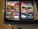 Vintage Hot Rod and Drag Racing magazines