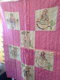 Embroidered Quilt